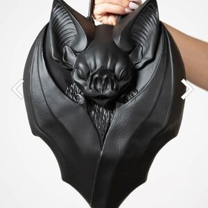 Killstar Vamped Up Bat Backpack, Black